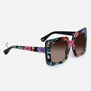 Johnny Was Multicolor Floral Sunglasses